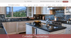 Desktop Screenshot of canadiancountertops.com